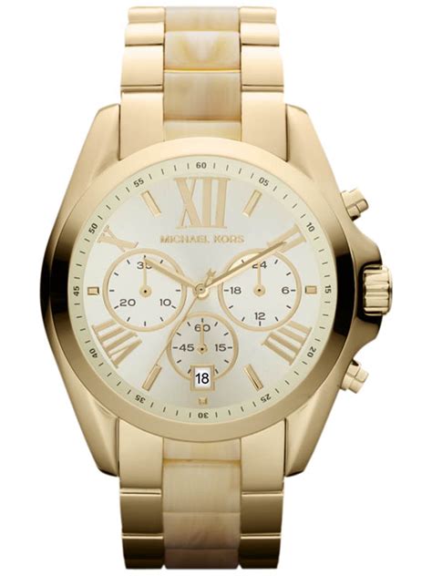 michael kors women's bradshaw stainless steel watch